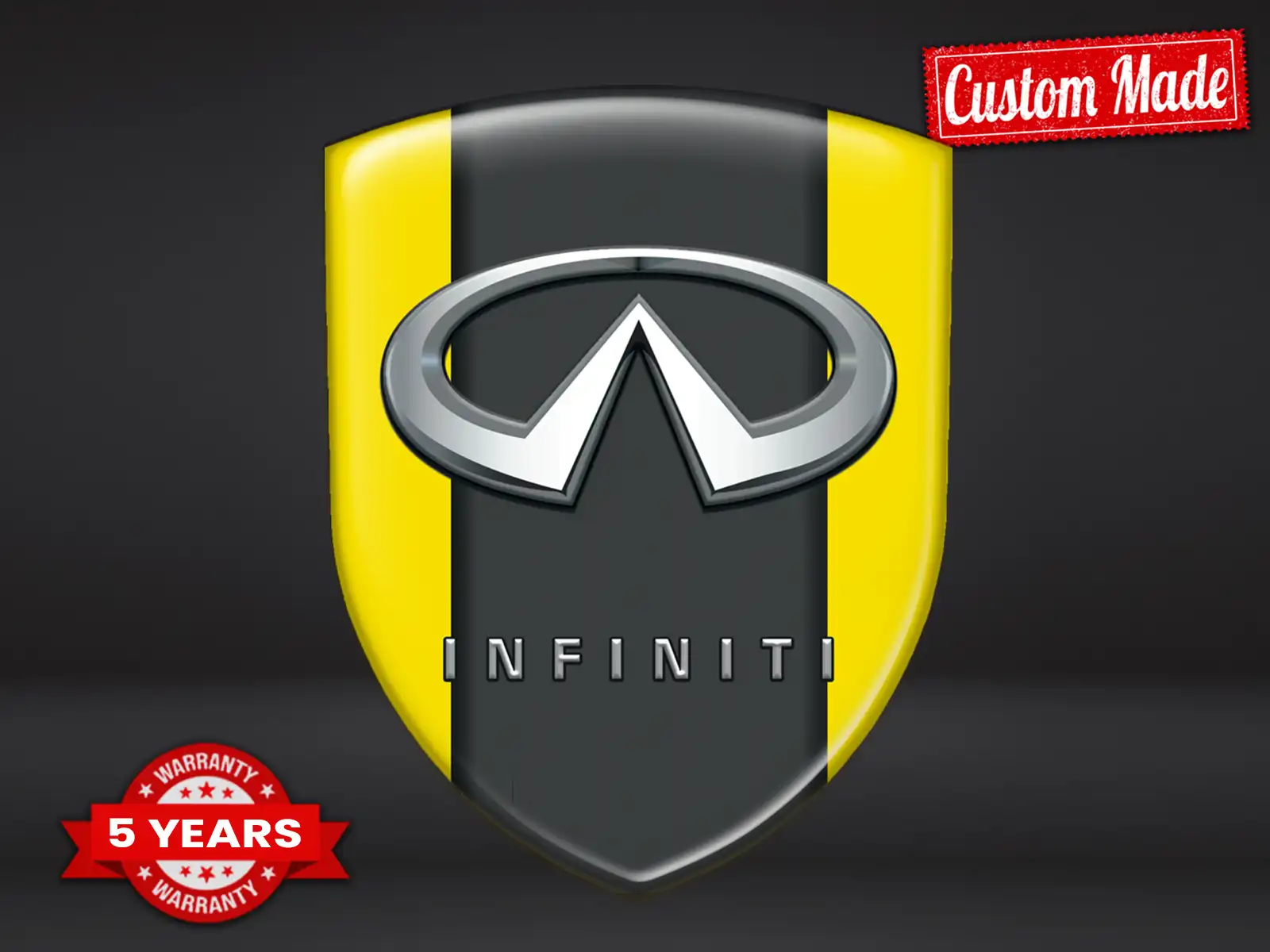 Infiniti Logo Tous Véhicules Pro Max Durable Stylé Performance